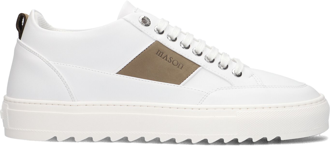 Mason Garments Sneakers
Heren Tia Sport Atletica, Maat: 44, Materiaal: Leer, Kleur: Wit