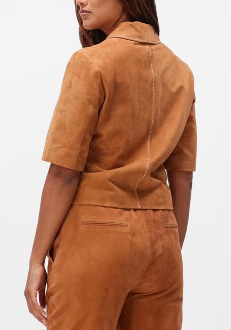 Cognac IBANA Blouses TREABHAR SUEDE - large