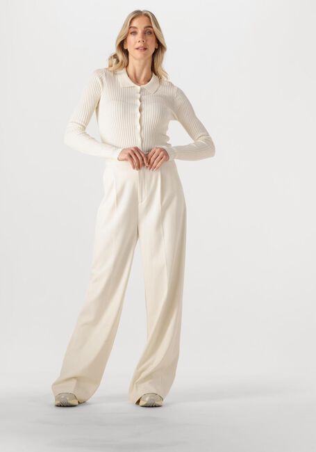 Ecru HERSKIND Truien/vesten TURNER KNIT CARDIGAN - large