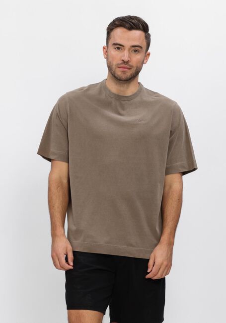 Taupe FOR&Eacute;T T-shirt PARK LOOSE FIT T-SHIRT - large
