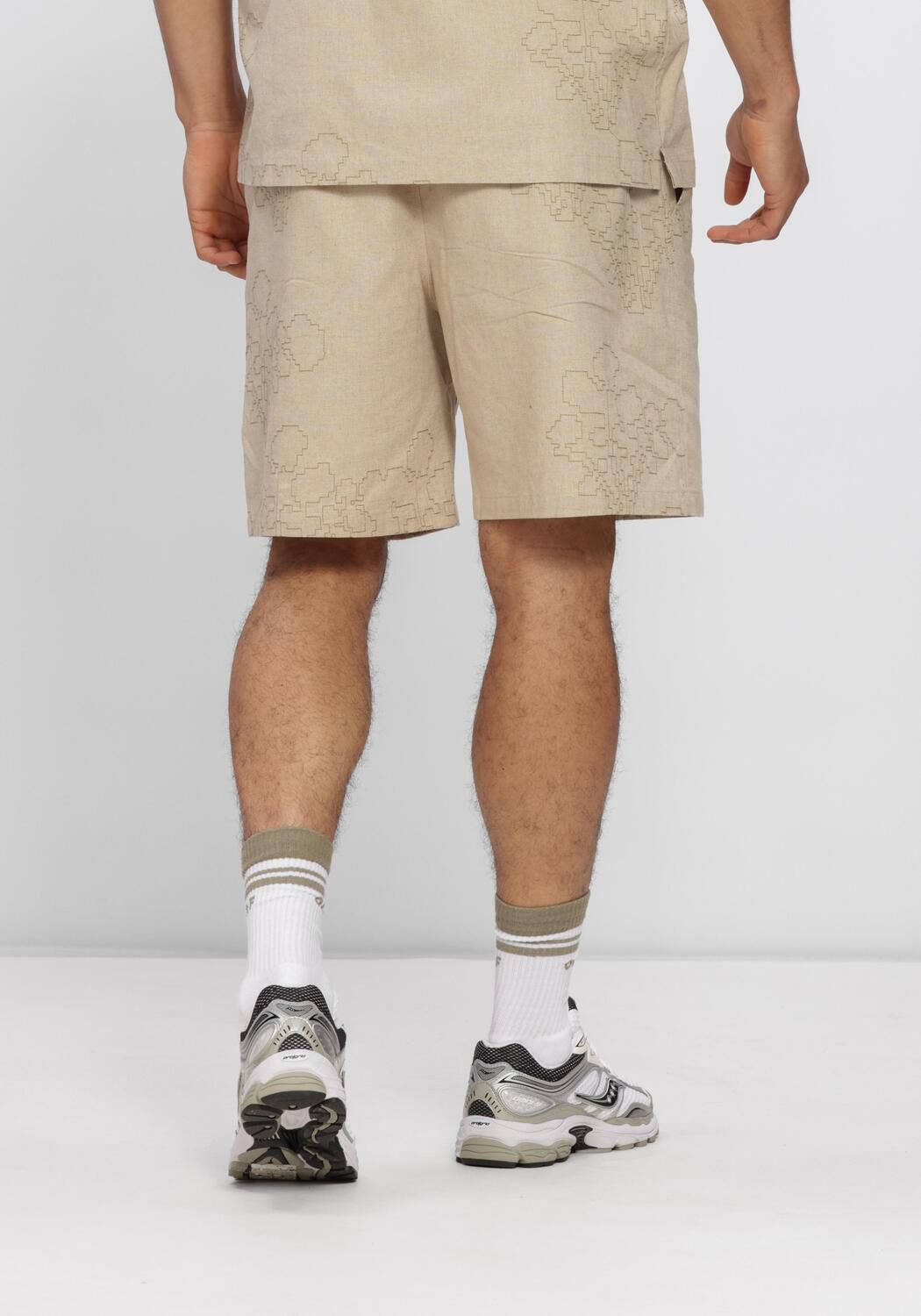 Witte OLAF HUSSEIN Sokken STRIPE VARSITY SOCKS - large