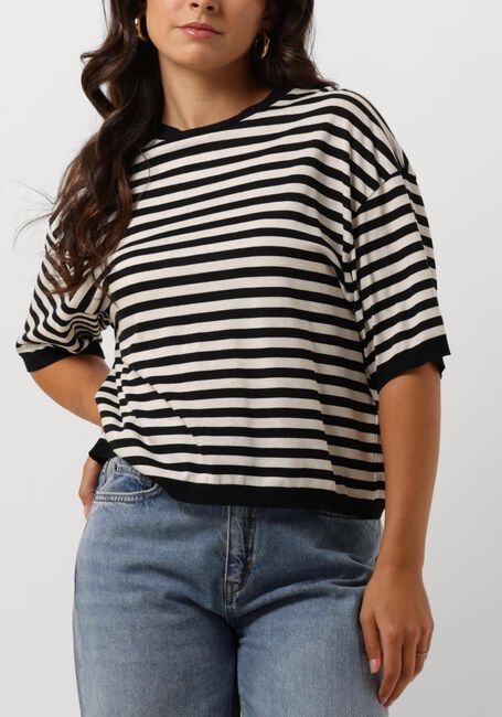 Zwarte DRYKORN T-shirt LILANI - large