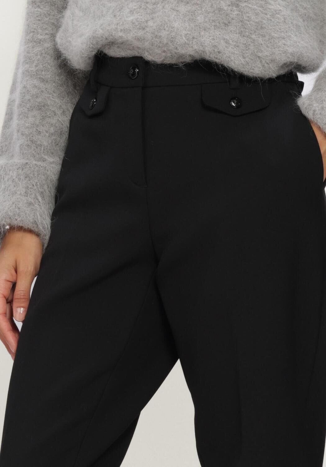 Zwarte CAMBIO Pantalon KRYSTAL FLAP - large