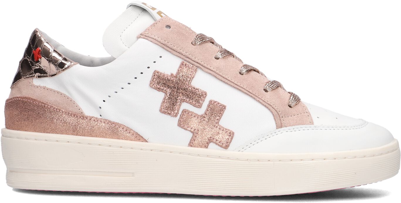 Gio+ Lage Sneakers Dames Vitto, Maat: 36, Materiaal: Leer, Kleur: Wit