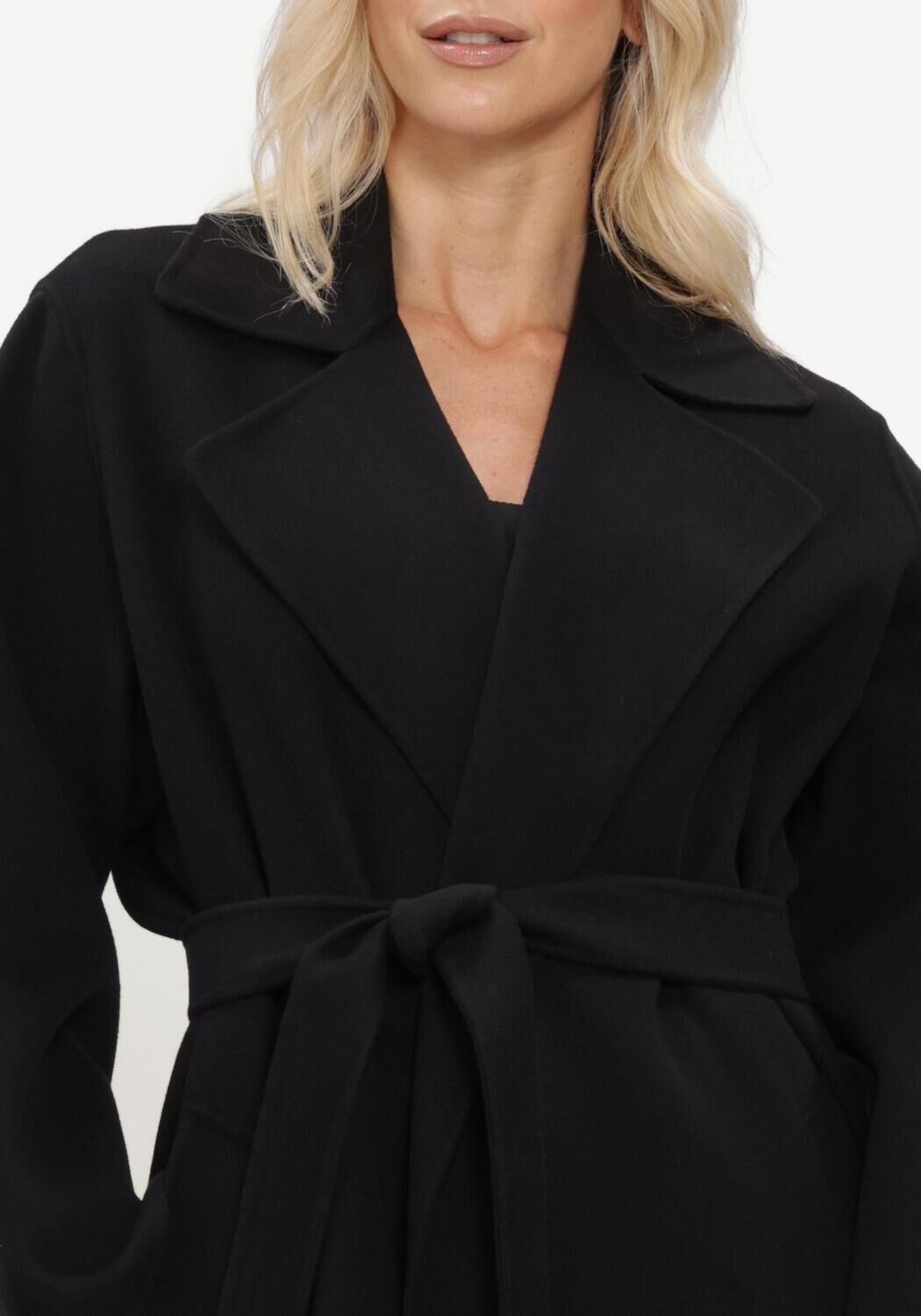 Zwarte MAX MARA Mantel WKDOPEROSO - large