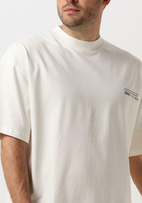 Gebroken wit WOODBIRD T-shirt WBBOSE TECH TEE - large