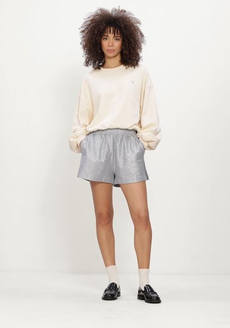 Creme ALIX THE LABEL Sweater LADIES KNITTED OVERSIZED SWEATER - large