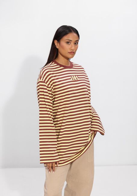 Gele STIEGLITZ Truien/vesten TEE WIDE SLEEVES - large