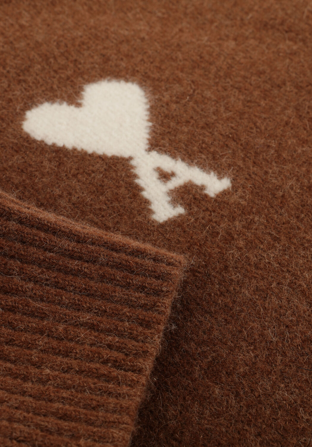 Bruine AMI PARIS Trui UPL408 NUAGE - large