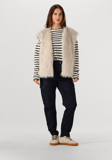 Beige PENN & INK Gilet WAISTCOAT W25C280 - large