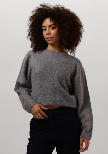 Grijze KNIT-TED Trui AMANDA PULLOVER - large