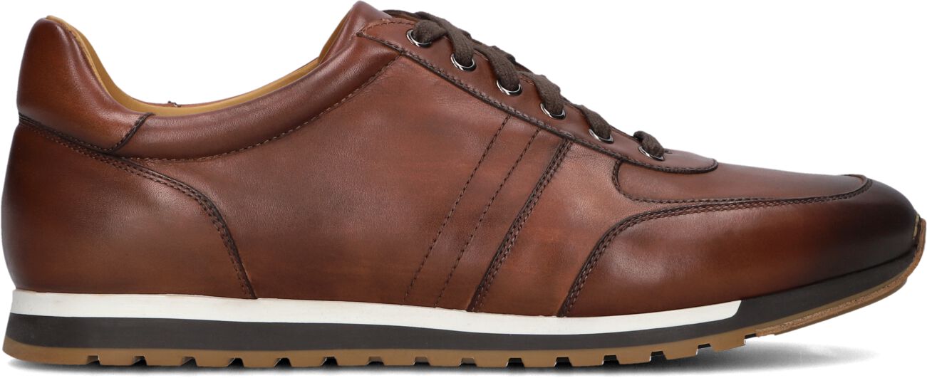 Magnanni Lage Sneakers Heren 22652, Maat: 39, Materiaal: Leer, Kleur: Bruin