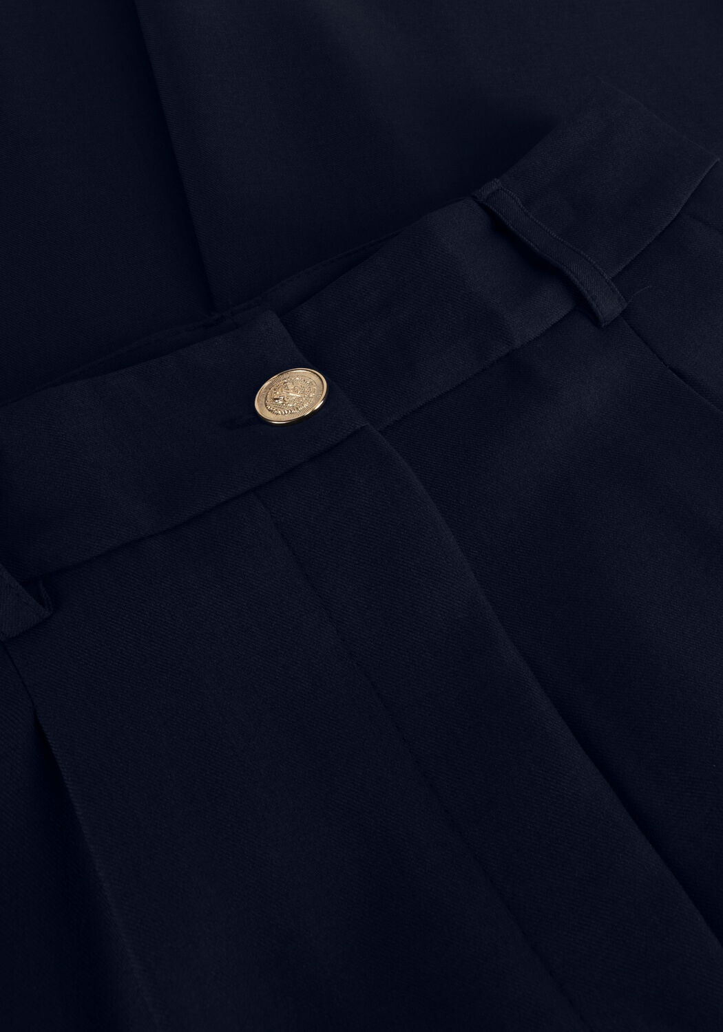 Blauwe ACCESS Wijde broek PANTS WIDE-LEG - large