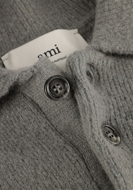 Grijze AMI PARIS Trui UPL408 NUAGE - large