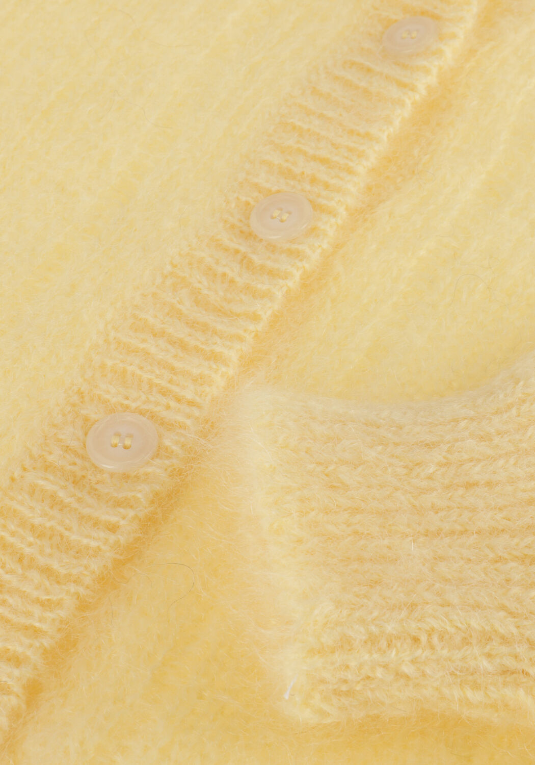 Butter yellow DES PETITS HAUTS Vest CHOUETTE - large