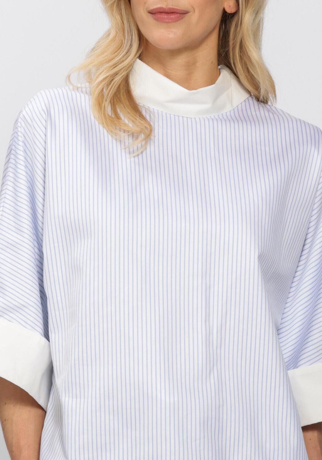 Lichtblauwe JOHNY Blouses STELLA BLOUSE - large