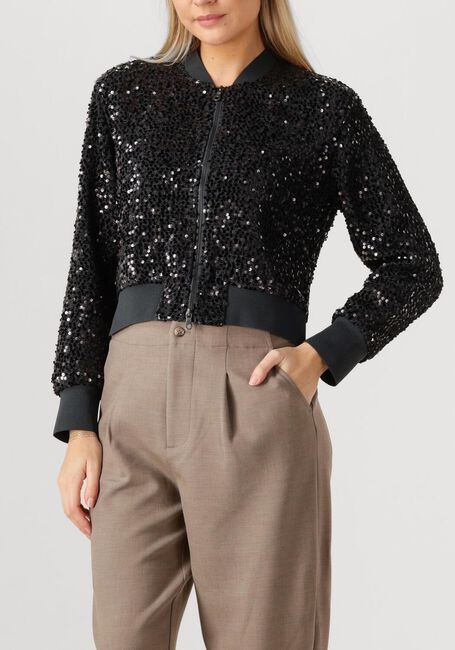 Zwarte MOS MOSH Blazer MMCATE LALA BOMBER - large