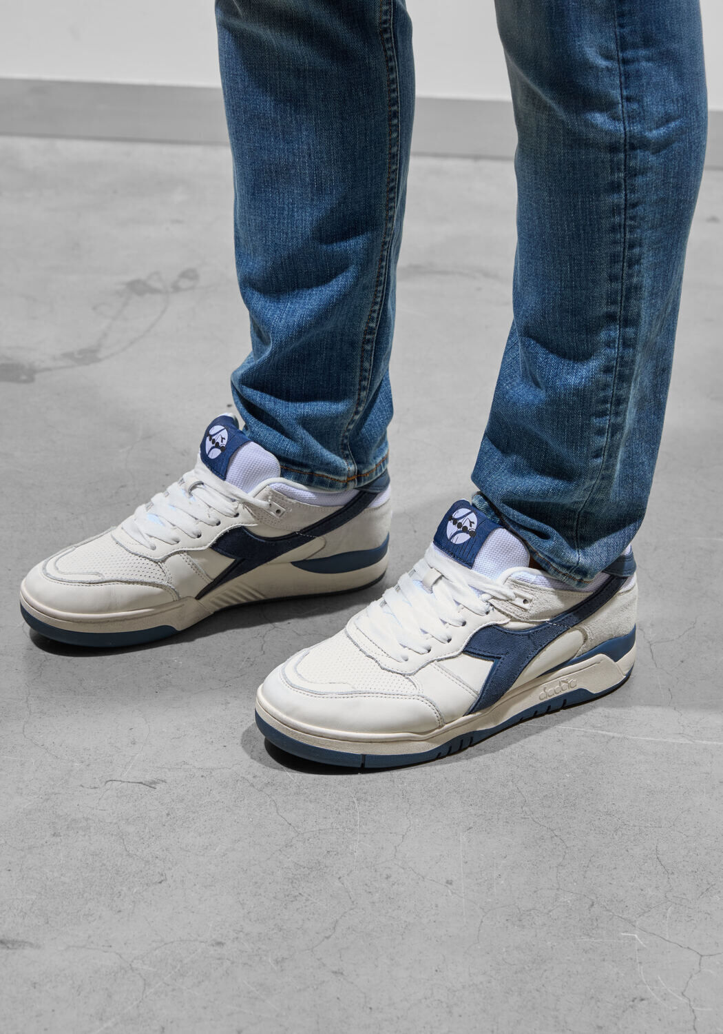 Witte DIADORA HERITAGE Lage sneakers B.560 USED - medium