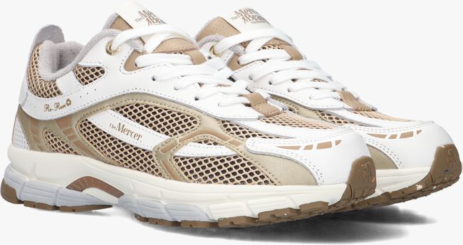 Gouden MERCER AMSTERDAM Lage sneakers THE RE-RUN WHITE/SILVER Gouden MERCER AMSTERDAM Lage sneakers THE RE-RUN WHITE/SILVER - large