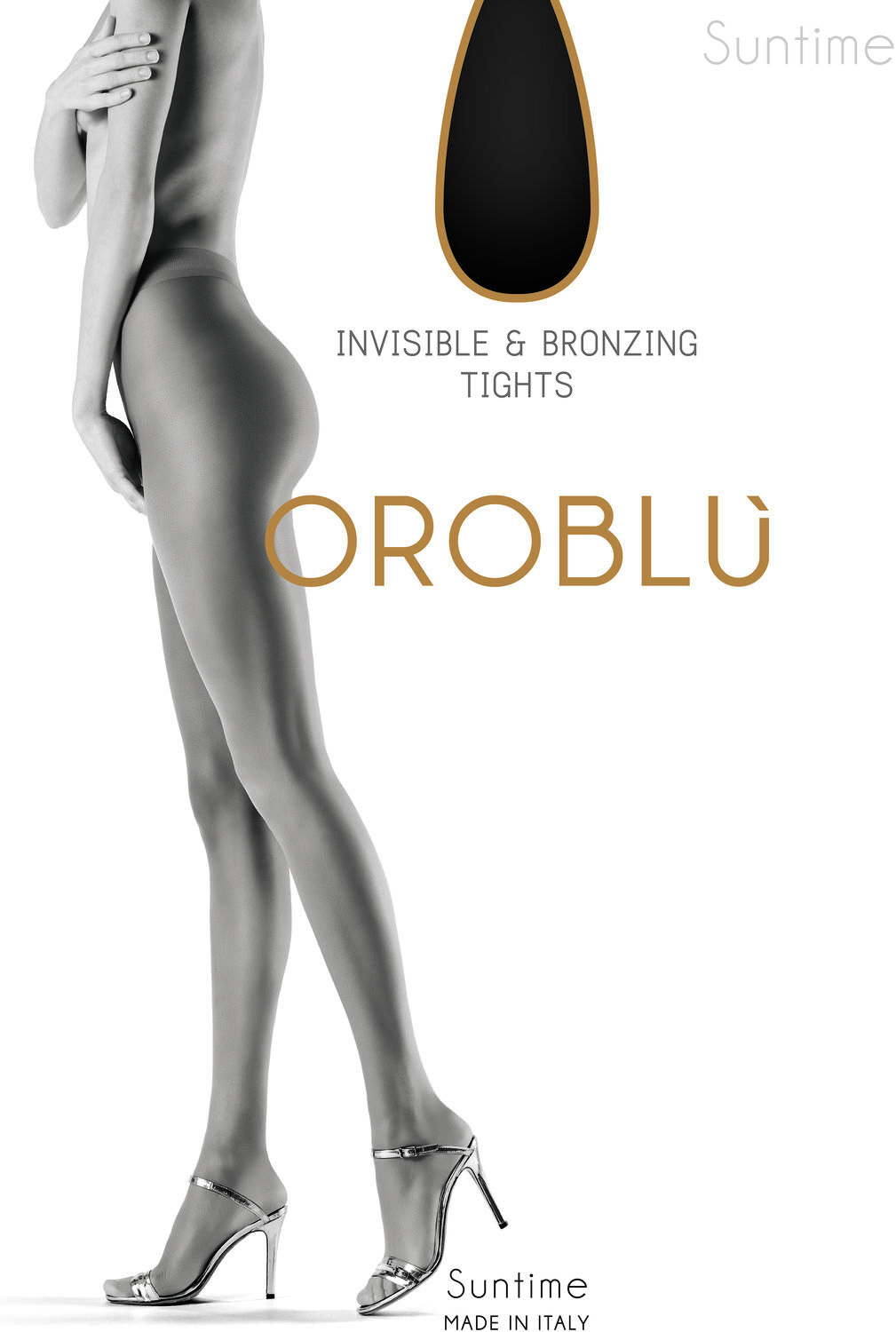 Bruine OROBLU Panty's SUNTIME - medium