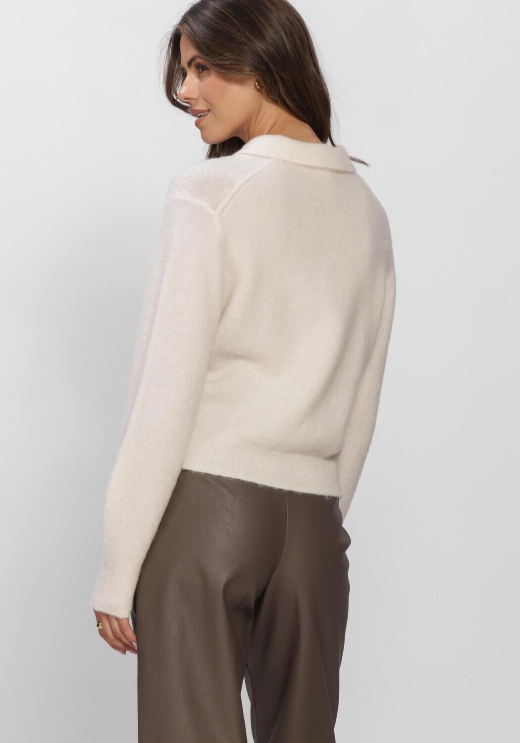 Gebroken wit KNIT-TED Vest DANNY CARDIGAN - large