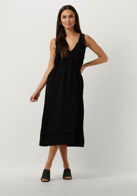 Zwarte SUNCOO Midi jurk CRISTY - large