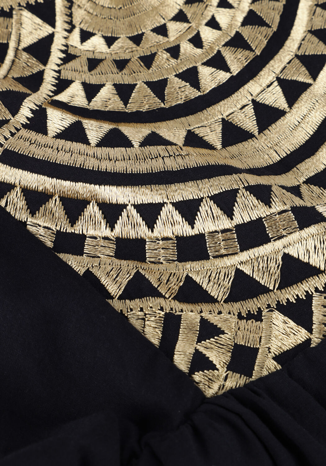 Zwarte GREEK ARCHAIC KORI Mini jurk 330432 - large