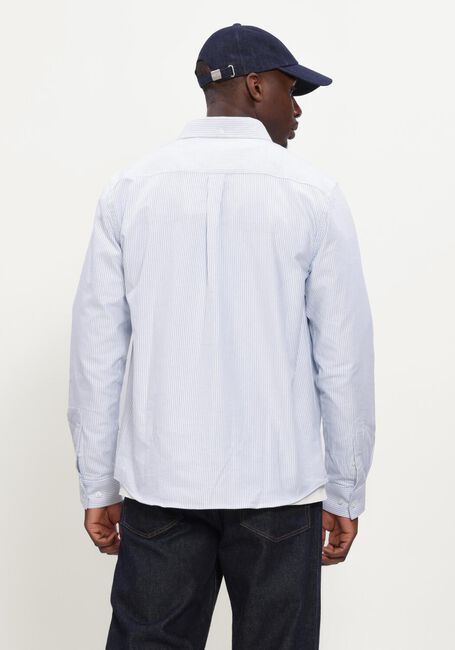 Lichtblauwe LES DEUX Casual overhemd KONRAD OXFORD SHIRT MEN - large
