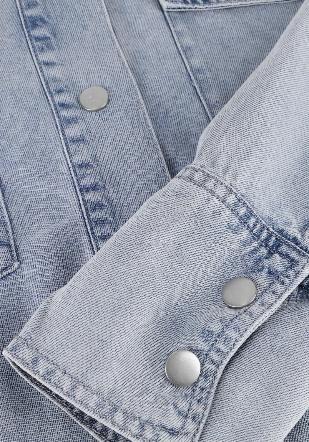 Lichtblauwe AAIKO Spijkerjas KARIE TENCEL TEN 549 - large