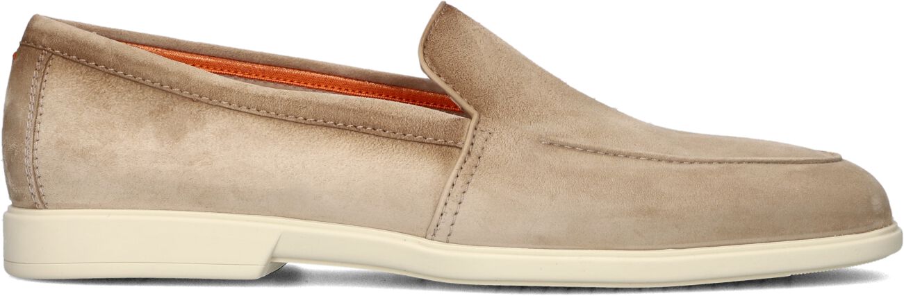 Santoni Instappers
Heren 18829 Malibu, Maat: 43, Materiaal: Suède, Kleur: Beige