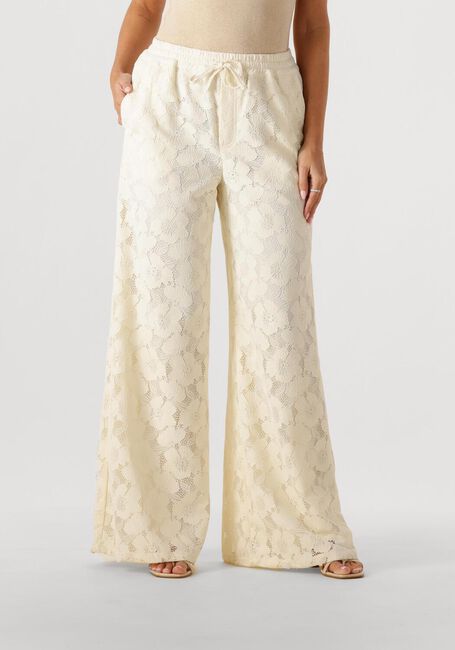 Creme AMAYA AMSTERDAM Wijde broek JULES - large