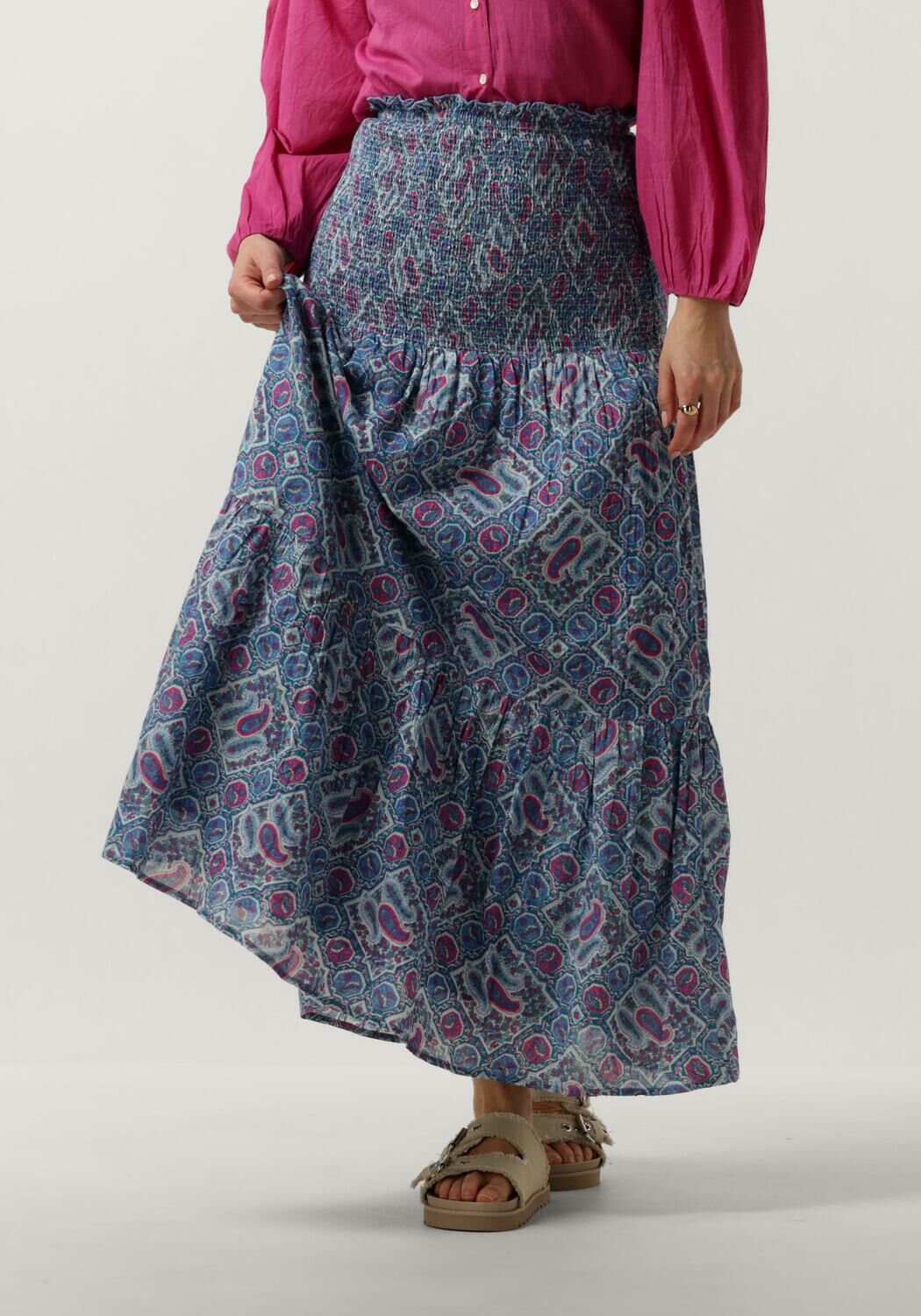 Antik Batik Maxirok Dames Zena Long Skirt, Maat: L