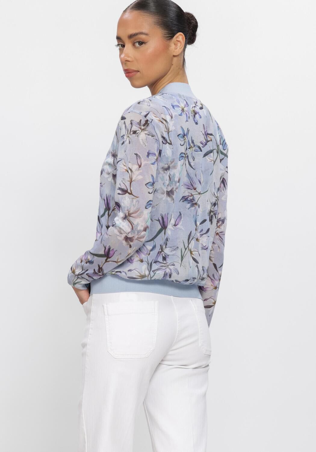 Blauwe MARC CAIN COLLECTION Truien/vesten AC 39.13 M35 - large