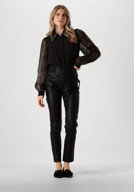 Zwarte KNIT-TED Pantalon FRANCIS PANT - large