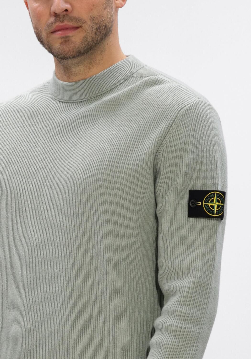 Mint STONE ISLAND Trui CREW NECK S00D8 - large