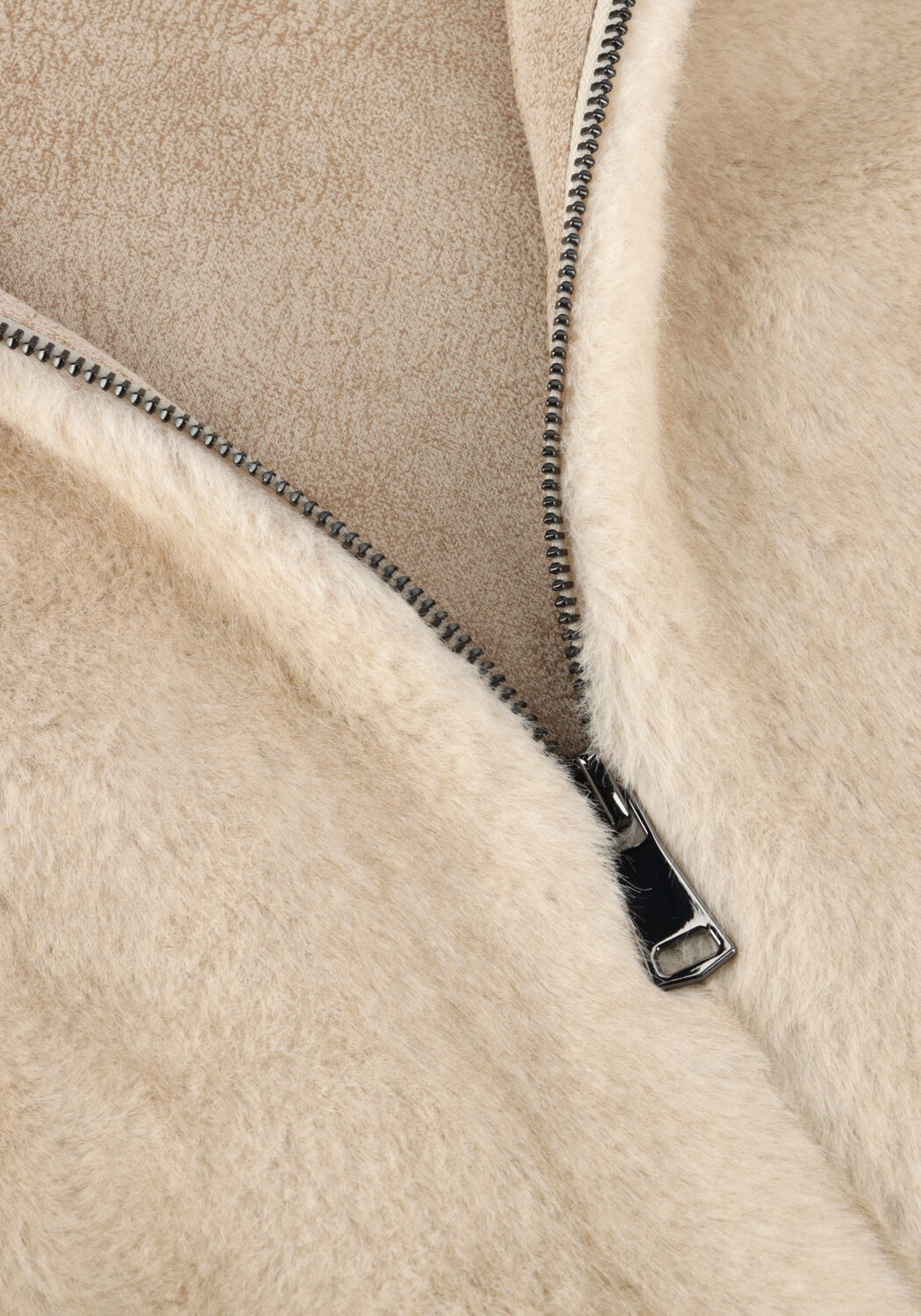 Creme ALTER EGO Faux fur jas LINN - large