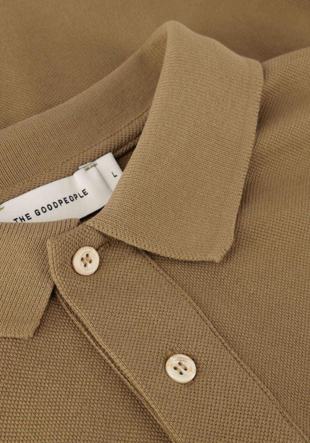 Olijf THE GOODPEOPLE Polo PAUL - large