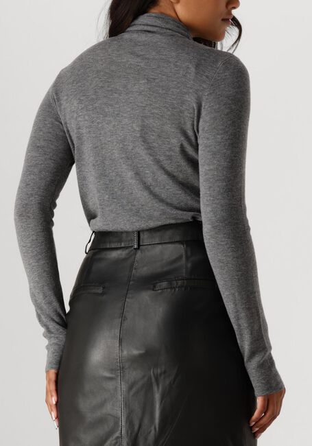 Grijze MOS MOSH Coltrui BOUCH ROLLNECK KNIT - large