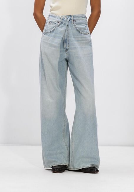 Blauwe AGOLDE Jeans VANA FOLD JEAN - large