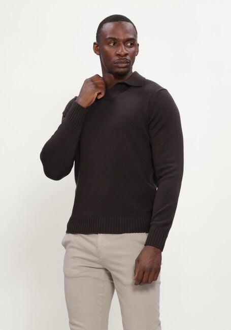 Bruine FILIPPO DE LAURENTIIS Polo POLO SKIPPER ML - large