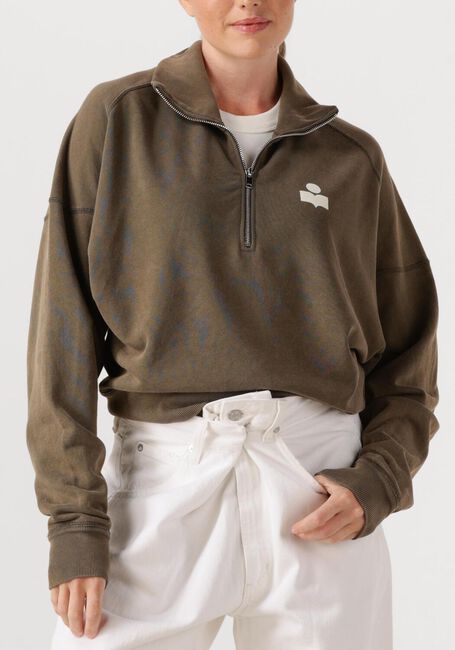 Bronskleurig MARANT ETOILE Trui ROSS-GA 25ASW0093FA - large