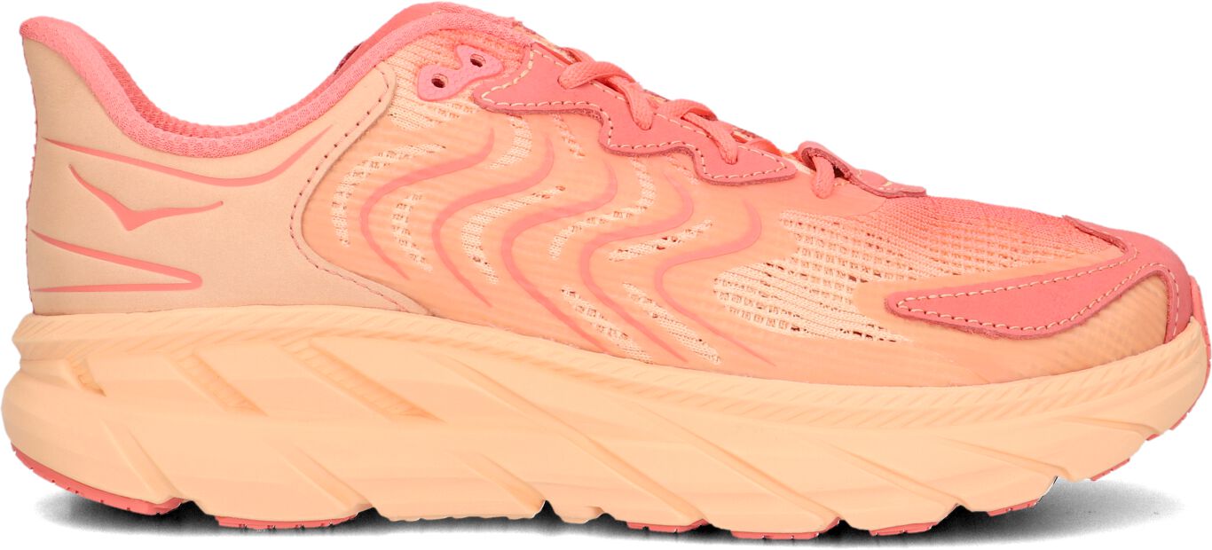 Hoka Sneakers
Dames Clifton Ls, Maat: 40 2/3, Materiaal: Leatherlook, Kleur: Koraal