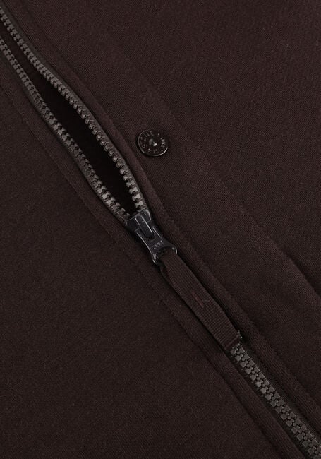 Bruine STONE ISLAND Vest ZIP UP CARDIGAN - large