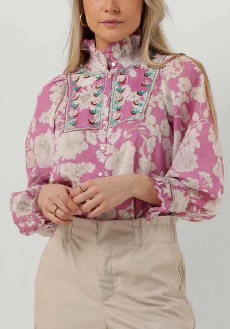 Roze ANTIK BATIK Blouses PEONY BLOUSE - large