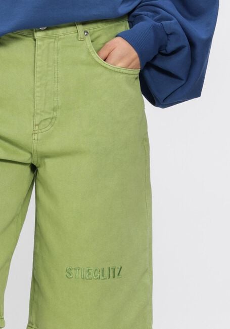 Groene STIEGLITZ Korte broek ALEXIO DENIM SHORTS - large