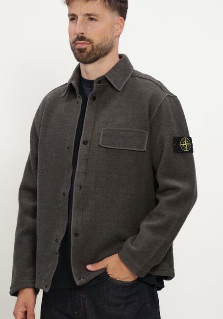 Donkergrijze STONE ISLAND Overshirts SHIRTS S0461 - large