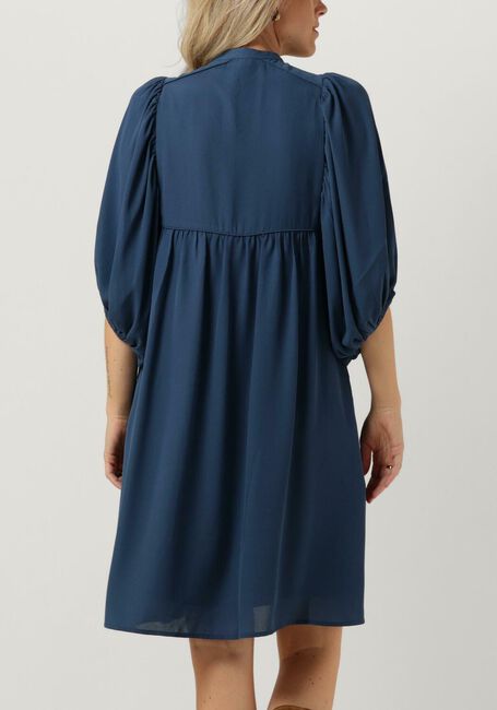 Donkerblauwe BRUUNS BAZAAR Midi jurk CAMILLIA BESSIE DRESS - large