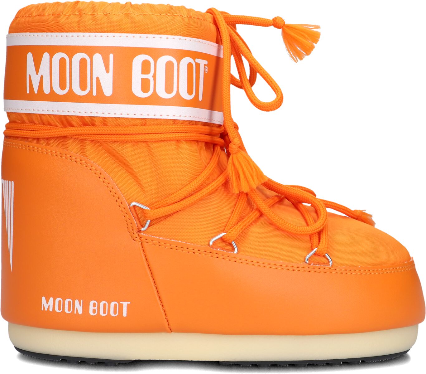 Moon Boot Snowboots Dames Icon Low Nylon, Maat: 36/38, Materiaal: Textiel, Kleur: Oranje