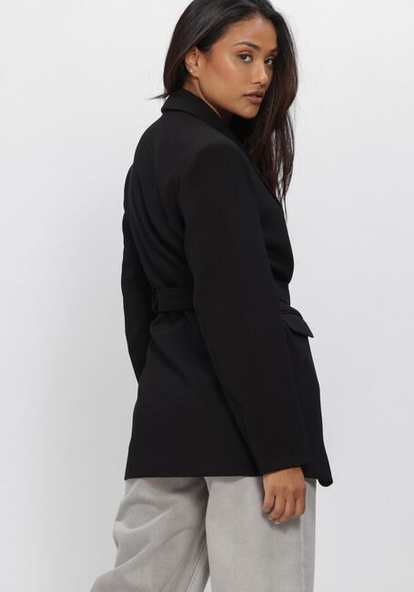 Zwarte GANNI Blazers BONDED CREPE BLAZER - large