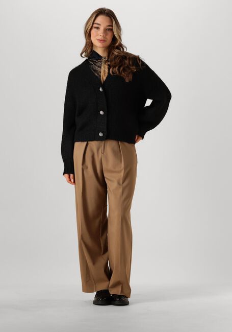 Zwarte SUMMUM Vest FANCY BUTONS CARDIGAN COZY - large